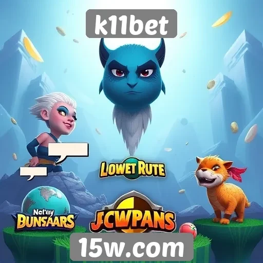 Comparativo de jogos populares disponíveis no k11bet